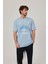 Utopia Figür Baskılı Bebe Mavisi Tshirt 2