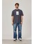 Same Ocean Yazılı Antrasit Tshirt 2