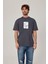 Same Ocean Yazılı Antrasit Tshirt 3