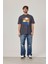 Cofe D'azur Resim Baskılı Antrasit Tshirt 1