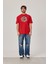 Johnny Verado Baskılı Kırmızı Tshirt 1