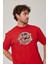 Johnny Verado Baskılı Kırmızı Tshirt 2