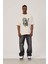 Mona Lisa Baskılı Krem Tshirt 1