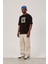 Grybrand Tavşan Baskılı Siyah Tshirt 3