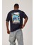 Same Ocean Yazılı Lacivert Tshirt 3