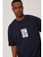 Same Ocean Yazılı Lacivert Tshirt 4