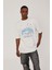 Utopia Figür Baskılı Beyaz Tshirt 4