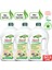 Mom's Green 3'lü Set 1500 ml Organik Aloeveralı Elde Bulaşık Temizleyici 3x1500 ml 1