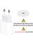 Apple iPhone 18W 20W Şarj Aleti Başlığı Adaptörü Koruma Koruyucu Kılıf Minimalist Sade Siyah 2