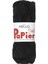 Soft Papier Kağıt Ip Çanta Örme Ipi 100 Gram 100 Metre Siyah P10 1
