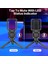 CoverZone Profesyonel Podcast Mikrofon Kiti Pc Dizüstü Bilgisayar Için Vlog Canlı Yayın A68 Siyah Renk 5
