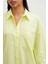 Regular Fit Poplin Gömlek Sarı 3