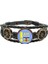 Ben Merkezi Afrika Cumhuriyeti'ndeyim Deri Kaplı Ocean Bracelet Wristband (Yurt Dışından) 1