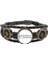 Yüksek Çılgınca Müzik Devam Deri Kaplı Ocean Bracelet Wristband (Yurt Dışından) 1