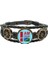 Ben Mon Adaları'ndayım Deri Kaplı Okyanus Bracelet Wristband (Yurt Dışından) 1