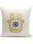 Nazar Serisi Çift Tarafı Dijital Baskılı 4'lü Kırlent Kılıfı Seti (Evil Eye Cushion Cover) 2