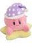 Süper Sevimli Kirby Nightcap Doll Peluş Yastık Oyuncak Kız Hediye (Yurt Dışından) 1