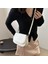 Küçük Kare Çanta Doku Rahat Crossbody Küçük Çanta Omuz Çantası (Yurt Dışından) 4