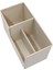 Inn Design Beyoğlu Serisi Deri Organizer Kalemlik Dokulu Krem DD-1244 4