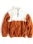 Erkek Oversize Yarım Fermuarlı Pelüş Sweat 1