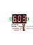 Tekno Trust Dc Voltmetre Kırmızı Dc 0V-100V 3 Dijit Panel Gerilim Sayaç Göstergesi 1