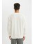 Oversize Geniş Kalıp Bisiklet Yaka Kalın Kumaş Basic Düz Sweatshirt T5139AZ24AU 6