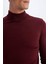Slim Fit Dar Kesim Yarım Balıkçı Yaka Basic Düz Triko Kazak R1127AZ24WN 6