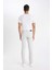 Pantolon Slim Fit Dar Kesim Cepli Dar Paça C9436AX24AU 6