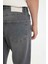 Slim Cropped Fit Dar Kalıp Normal Bel Dar Paça Jean Pantolon D5866AX24AU 6