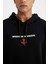 Fit NBA Houston Rockets Comfort Fit Kapüşonlu Kalın Sweatshirt C9276AX24AU 6