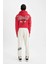 Fit Kalın Jogger Eşofman Altı NBA Chicago Bulls Standart Fit Cepli Düz Paça C9275AX24AU 7