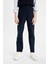 Erkek Çocuk Düz Paça Cepli Lacivert Basic Düz Gabardin Okul Pantolonu U3254A624AU 6