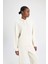 Fit Oversize Geniş Kalıp Modal Kapüşonlu Kanguru Cepli Sporcu Sweatshirt B5206AX24SP 7
