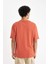%100 Pamuk Comfort Regular Fit Rahat Kesim Bisiklet Yaka Baskılı Kısa Kollu Tişört C6144AX24AU 6