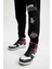 Fit Kalın Jogger Eşofman Altı NBA Houston Rockets Standart Fit Normal Kesim Cepli Düz Paça C9278AX24AU 6