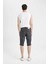 Regular Fit Jean Bermuda Şort A4804AX24SM 7