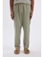 Relax Fit Rahat Kesim Dar Paça Keten Karışımlı Yazlık Pantolon C1140AX24SM 4