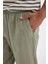 Relax Fit Rahat Kesim Dar Paça Keten Karışımlı Yazlık Pantolon C1140AX24SM 5
