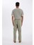 Relax Fit Rahat Kesim Dar Paça Keten Karışımlı Yazlık Pantolon C1140AX24SM 7