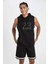 Fit Standart Fit Baskılı Kapüşonlu Atlet Z5603AZ24SM 7