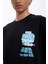 %100 Pamuk Comfort Regular Fit Rahat Kesim Bisiklet Yaka Sırt Baskılı Kısa Kollu Tişört B5069AX24AU 6
