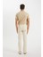 Regular Fit Normal Kesim Yazlık Düz Paça Chino Kanvas Pantolon D1526AX24SM 6