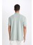 New Regular Fit Polo Yaka Kısa Kollu Pike Basic Düz Tişört D4610AX24SM 6