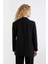 Oversize Fit Geniş Kalıp Ceket Yaka Düğme Kapamalı Basic Düz Blazer Ceket C2457AX24AU 6