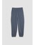 Kız Çocuk Gri Standart Fit Beli Paçası Lastikli Cepli Basic Düz Okul Jogger Eşofman Altı X9036A624AU 6