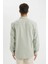 %100 Pamuk Regular Fit Polo Yaka Oxford Basic Düz Uzun Kollu Gömlek A8028AX24AU 6