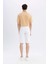 Slim Fit Dar Kesim Jean Bermuda Şort X5352AZ24SM 7