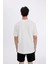 Regular Fit Bisiklet Yaka Baskılı Kısa Kollu Tişört D4769AX24SM 6