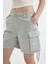 Coool Regular Fit Normal Bel Kısa Paça Gabardin Şort D1006AX24SM 7