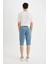 Regular Fit Jean Bermuda Şort A4805AX24SM 6